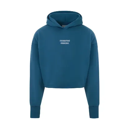 Picture of CROP PETROL HOODIE