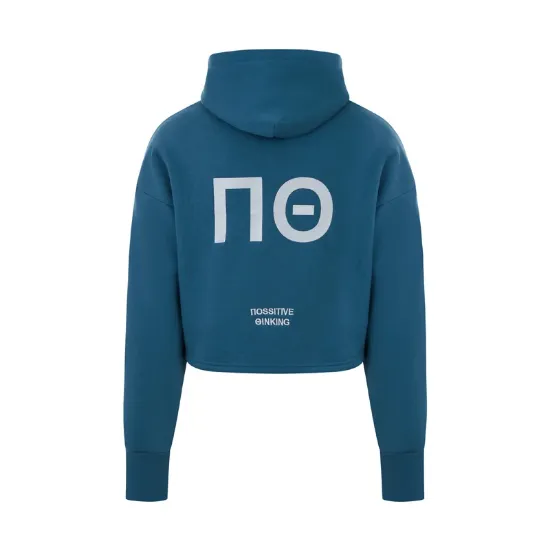 Picture of CROP PETROL HOODIE