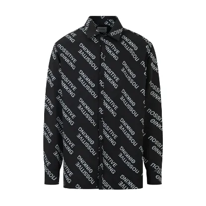 Picture of SHIRT BLACK ALLOVER LOGO