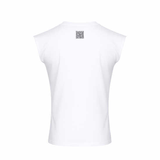 Picture of OVERSIZED WHITE SLEEVLESS