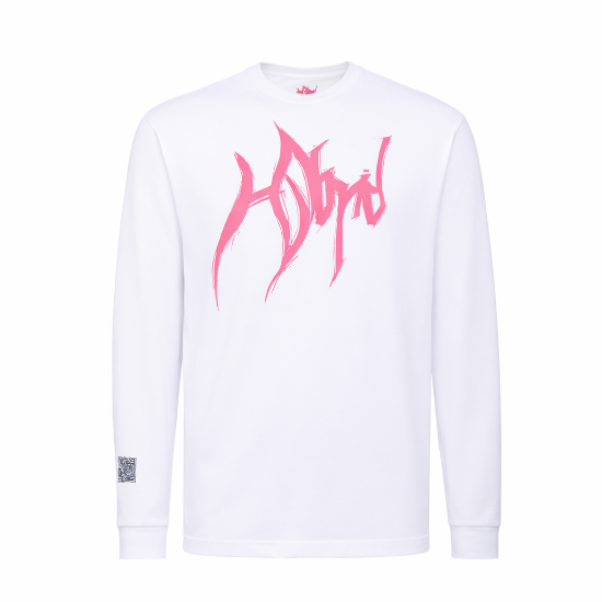 Picture of WHITE CREW NECK LONG SLEEVE
